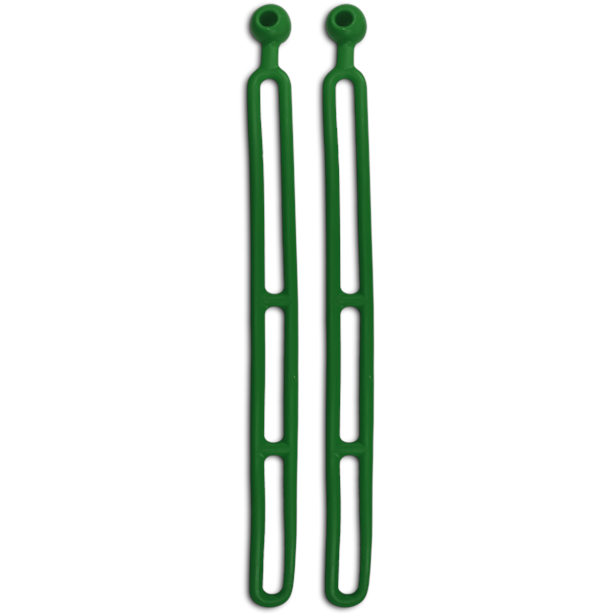 Rapid Tie 16" Non-Marring Adjustable Strap, Made in USA - 2 Pack (BBRT01-GN)