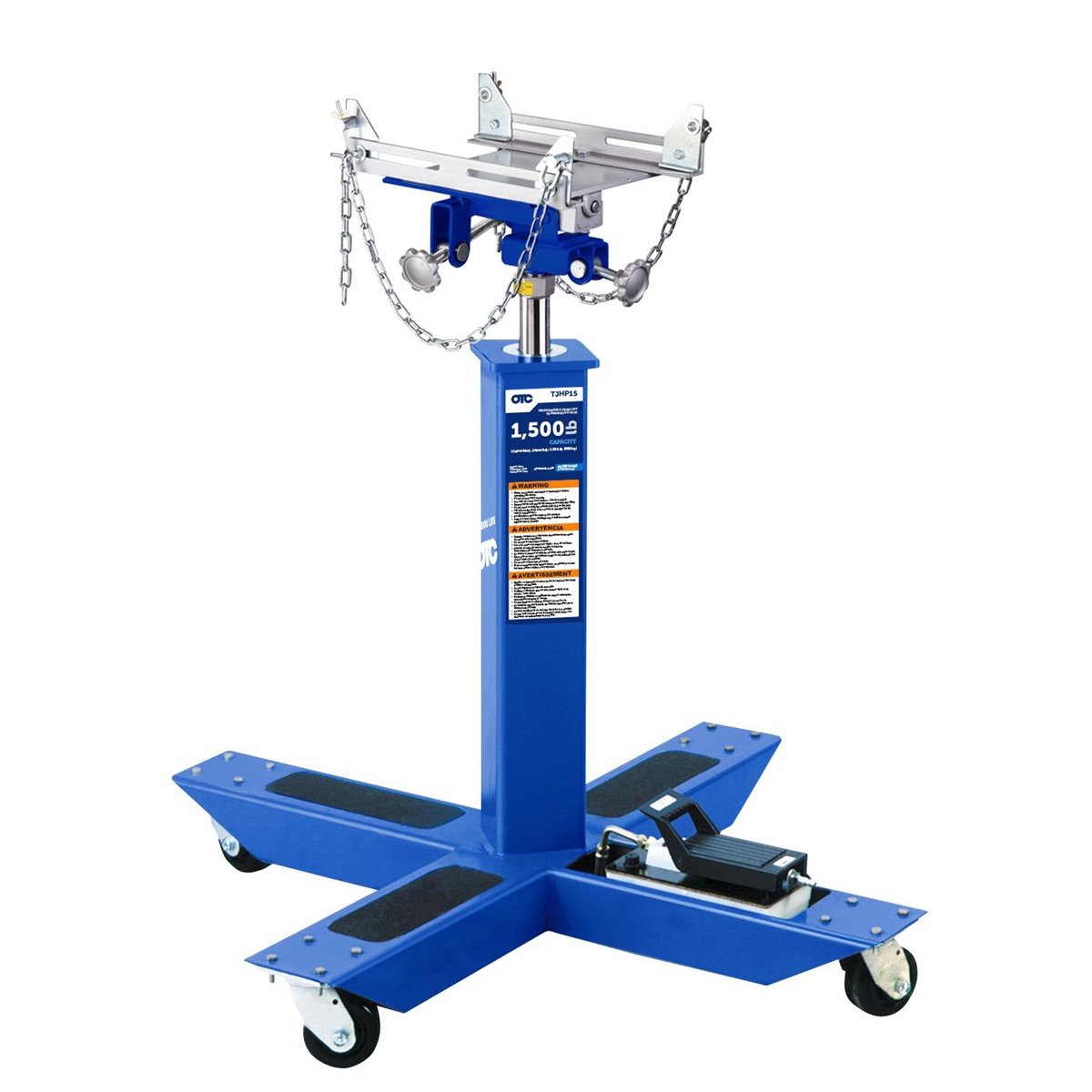 TJHP15 1500 lbs Air Assisted High Lift Transmission Jack