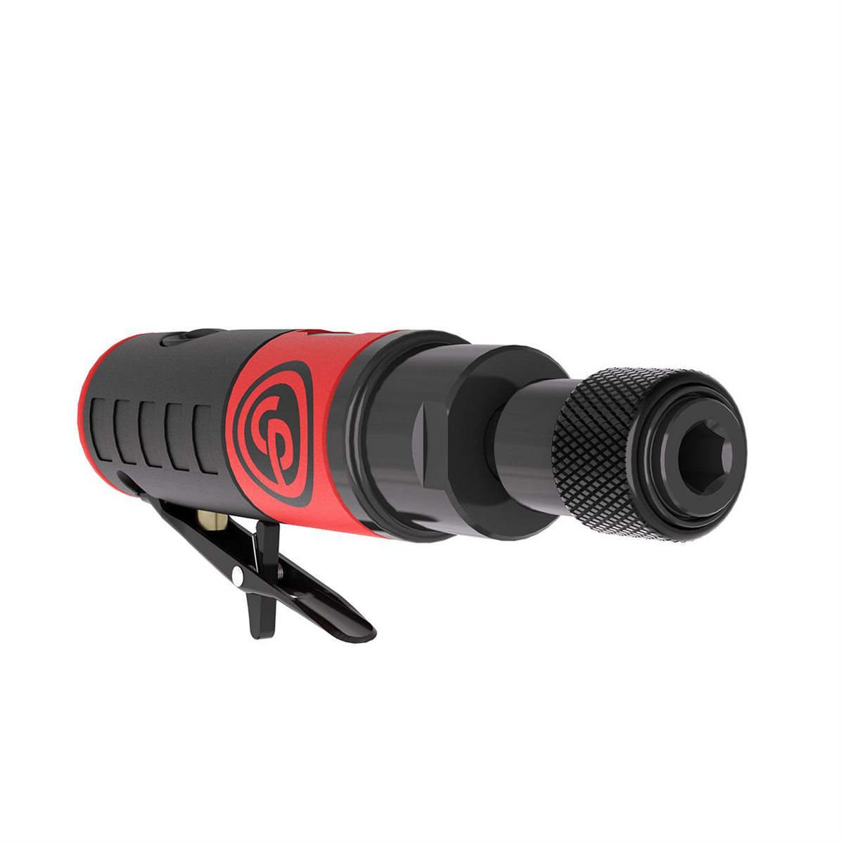 Low Speed Composite Air Tire Buffer with Quick Change 0.43 in. Hex Shank Chuck, 0.47 HP & 350 W Air Motor - 3000 RPM