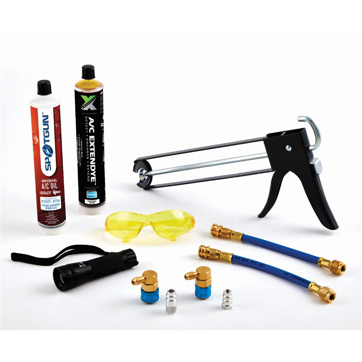 UVU490200 8 oz Spotgun Universal Oil & Dye Kit - Includes UV Lite