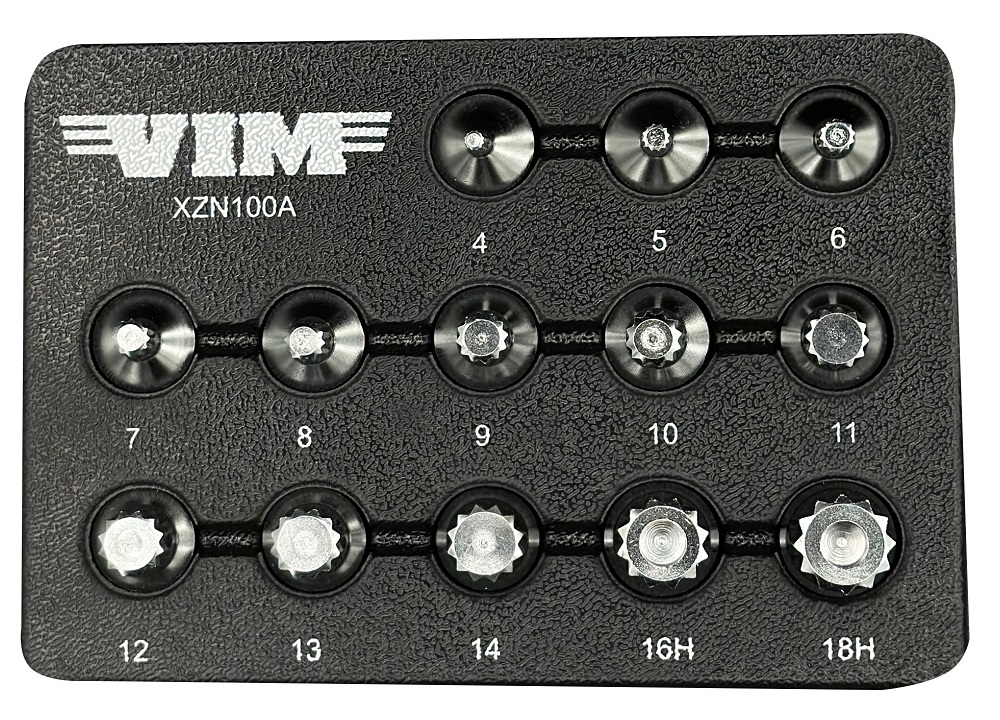 0.37 in. XZN Driver Set - 13 Piece