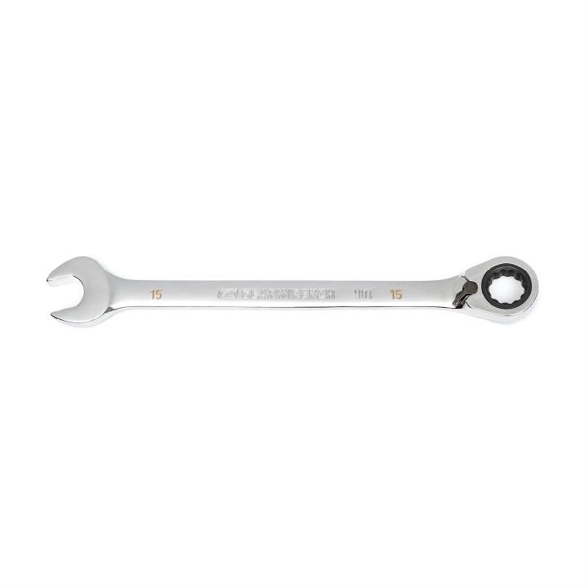 KDT86615 15 mm 90-Tooth 12 Point Reversible Ratcheting Wrench