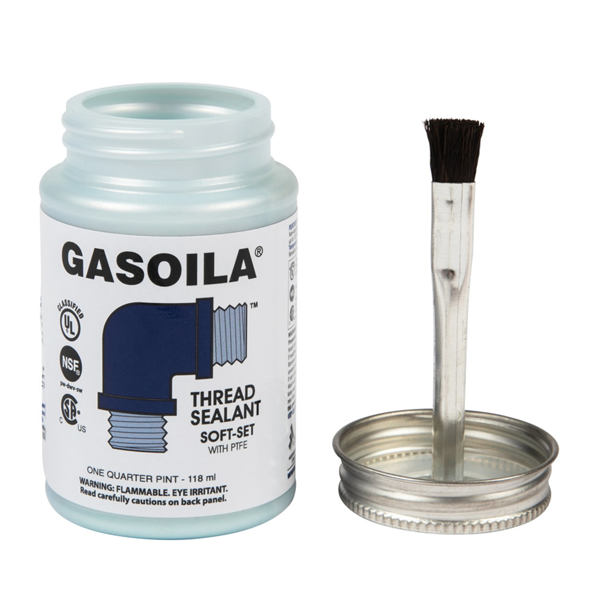 FDPSS04 Gasoila Soft Set Sealant, 4 oz