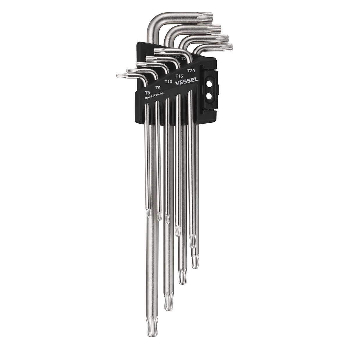 Vessel Ball End TORX L-Key Wrench 9 Pc Set (8509BTXU)