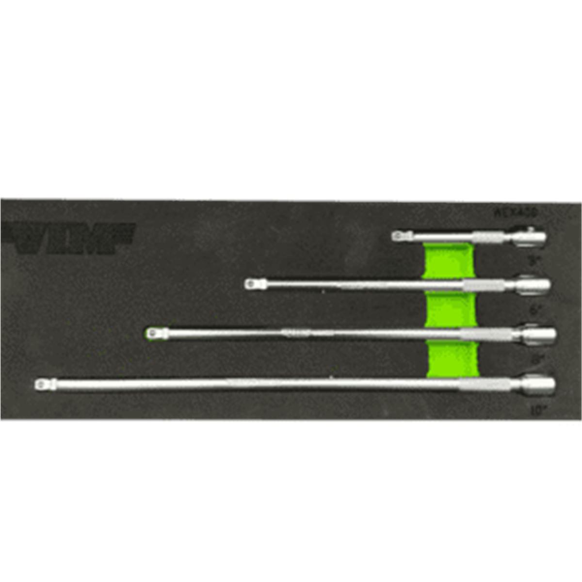 0.25 in. Drive Wobble Extension Set - 4 Piece