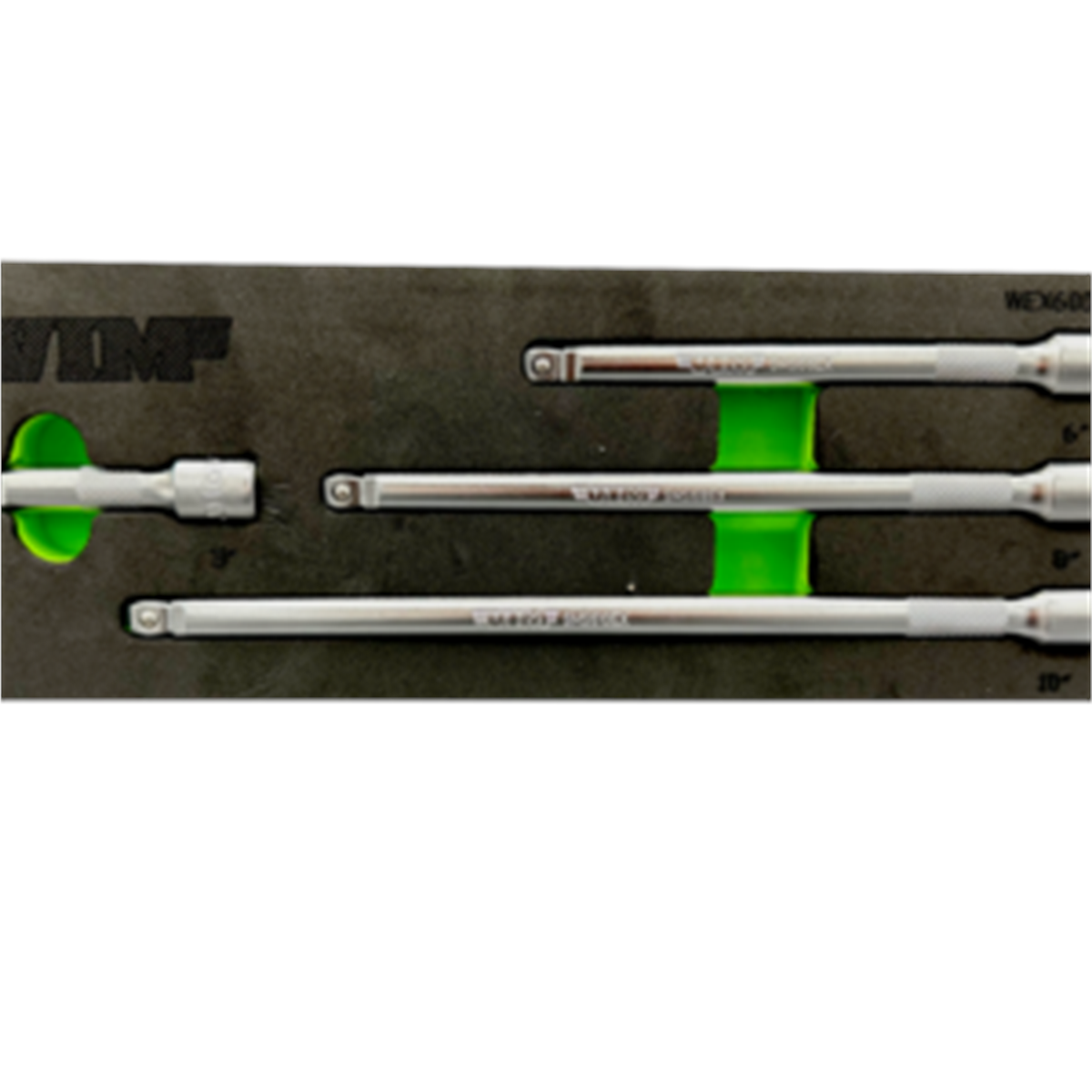 0.37 in. Drive Wobble Extension Set - 4 Piece