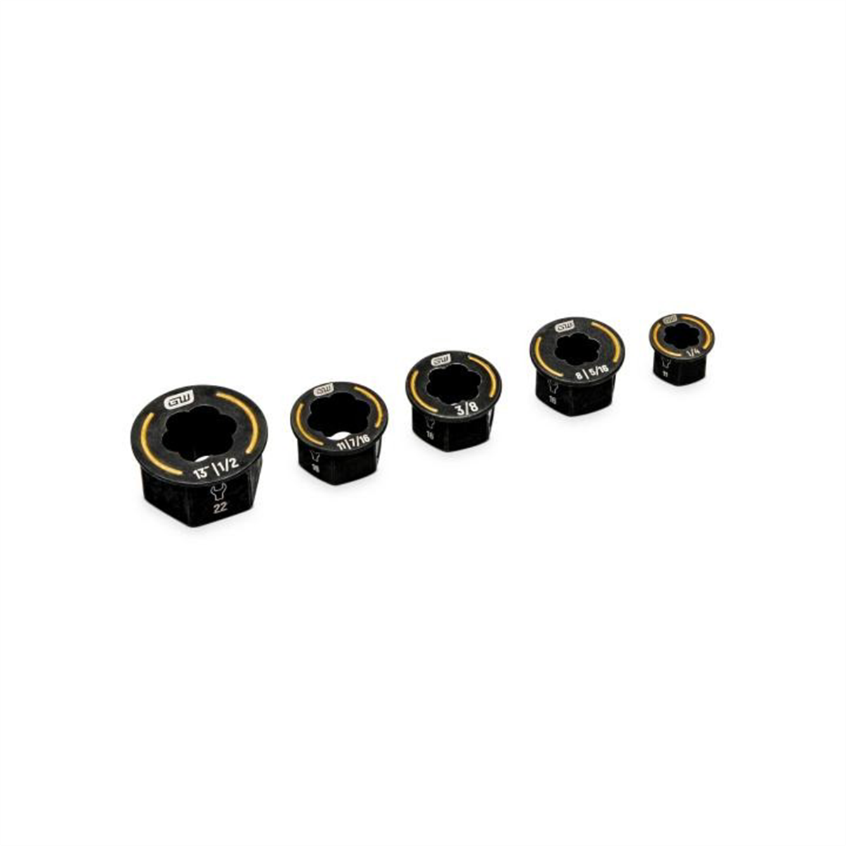 KDT86190 5 Piece Bolt Biter SAE Wrench Insert Set