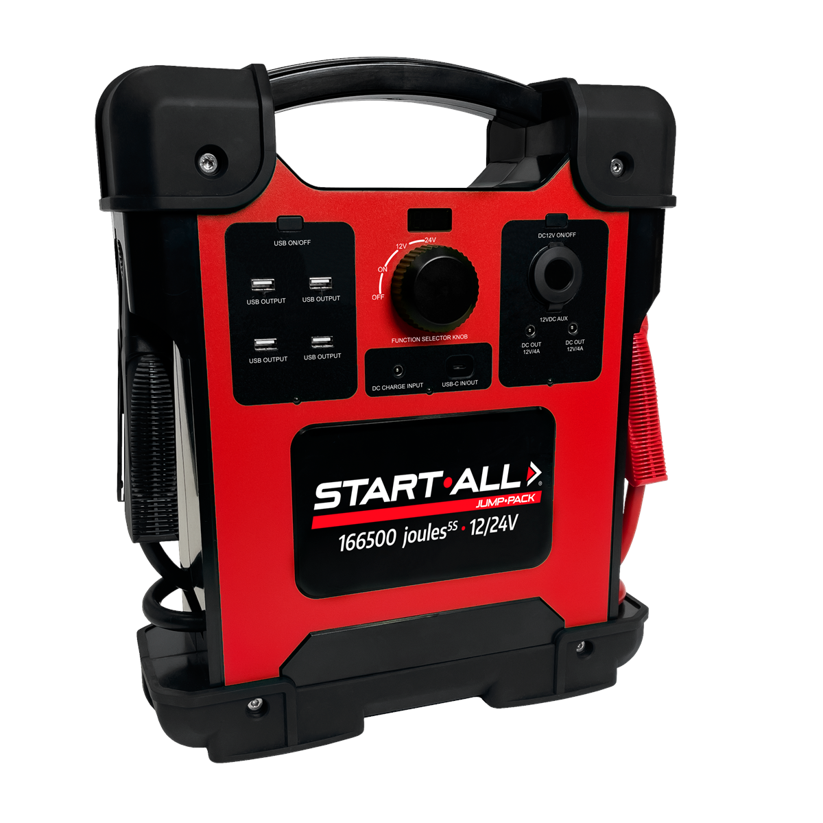 Goodall Start-All 12/24V Lithium-Ion Jump Starter Pack (JP-12-24) + Free Tools