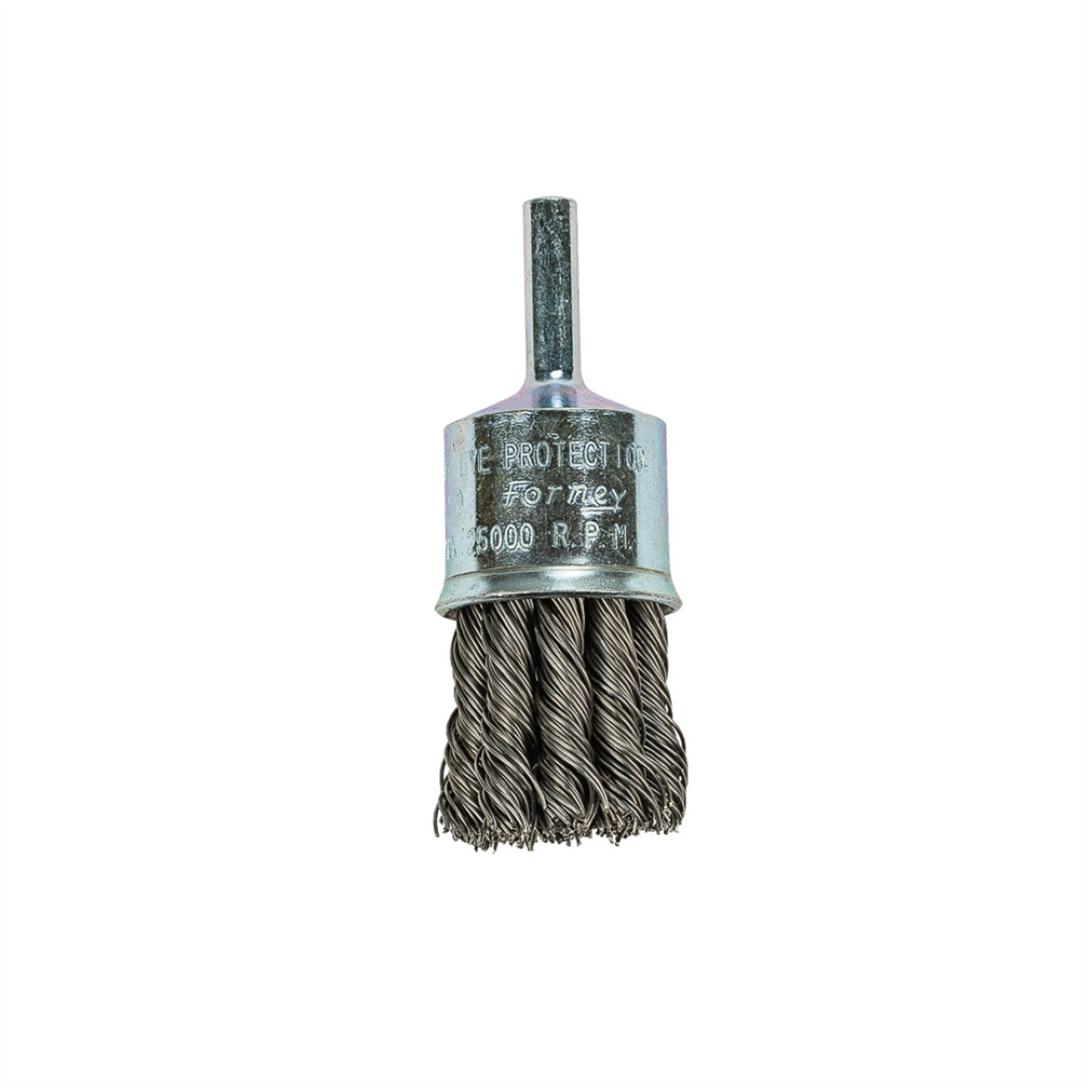 FOR60002 1 x 0.020 x 025 in. Shank Knotted Command PRO End Brush Abrasives