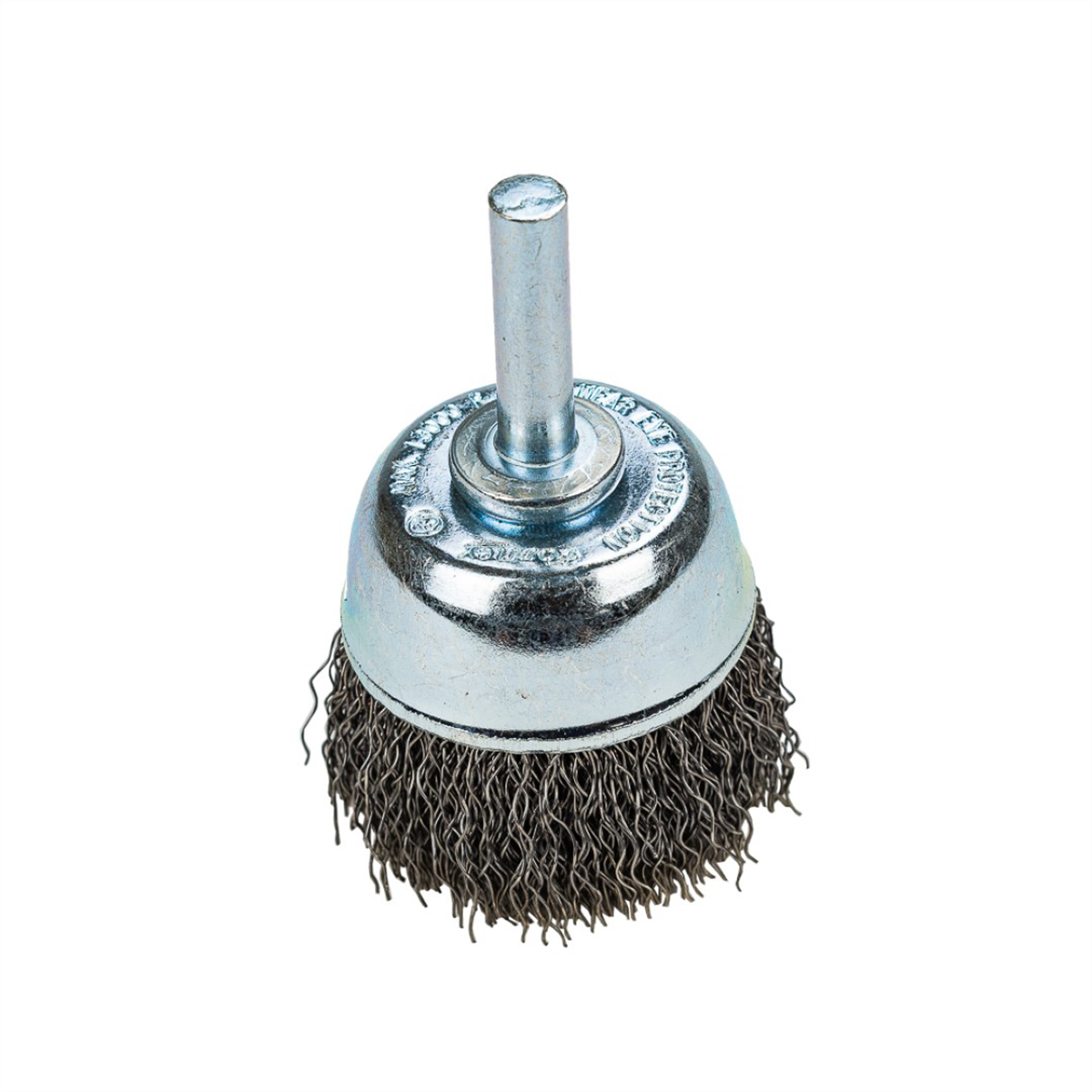 1.5 x 0.01 in., 0.25 in. Shank Crimped Command Pro Cup Brush