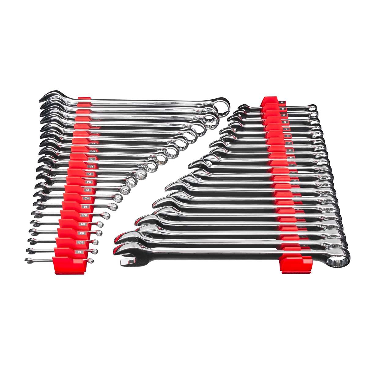 Picture of Ernst Manufacturing ERN5413M 40 Tool Modular Wrench Organizer with Magnetic Mount