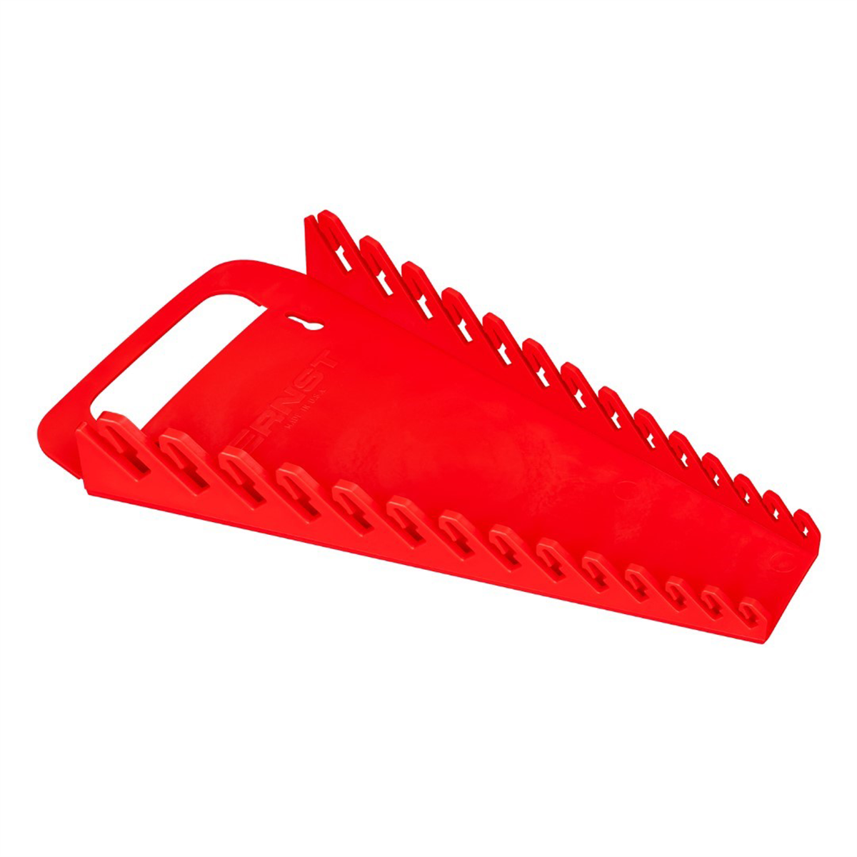 Ernst 14 Tool Wrench Gripper Storage Tray, Red (5037)
