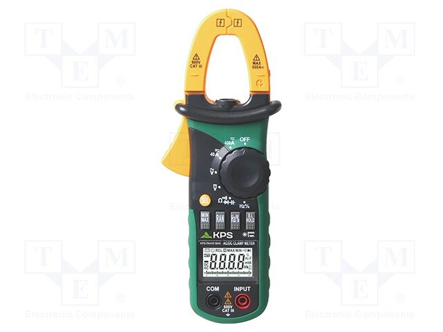 PA430MINI PA430 Mini Digital Clamp Meter for AC-DC Voltage & Current -  KPS, KPSPA430MINI