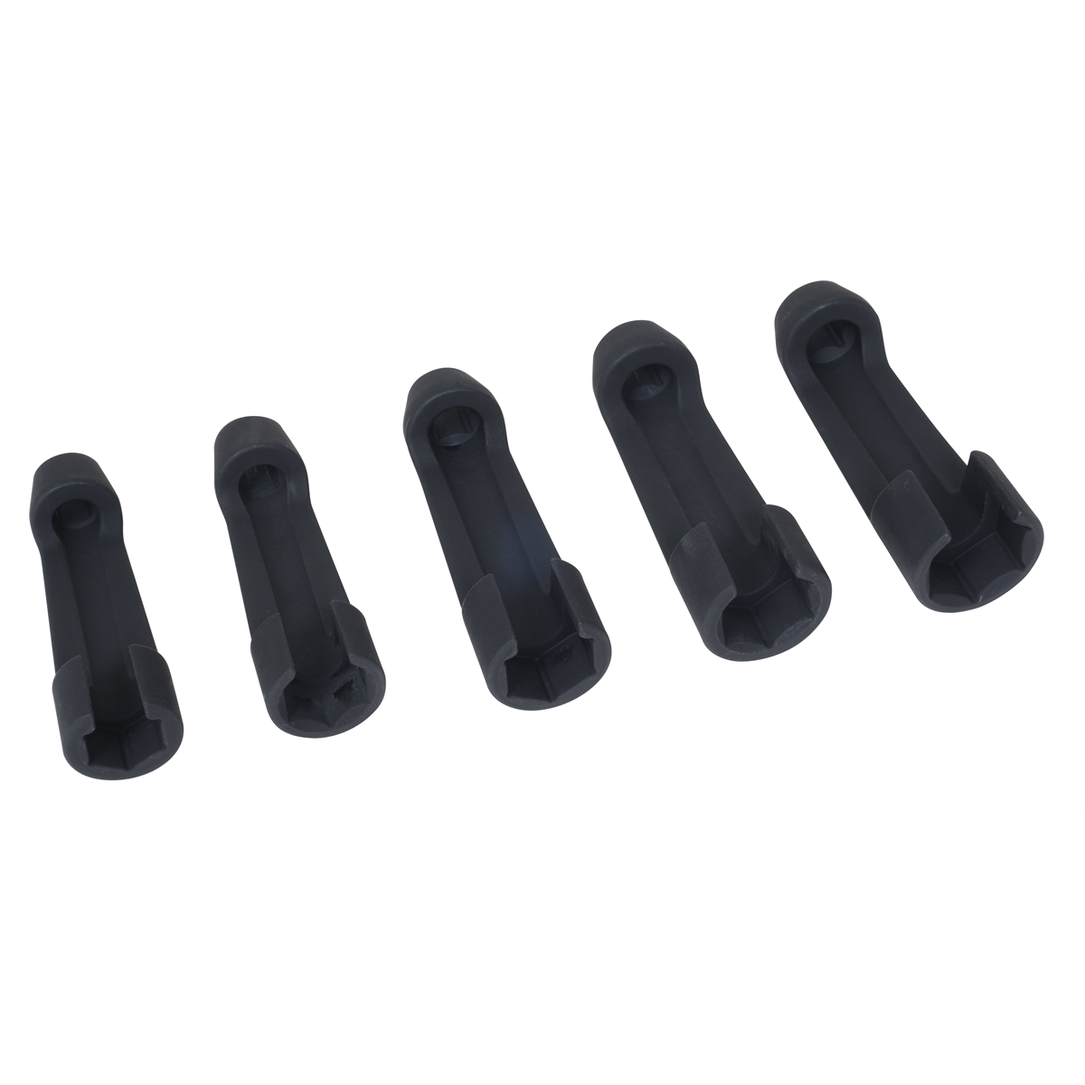 0.37 in. Drive Line Socket Set, Black Oxide - 5 Piece