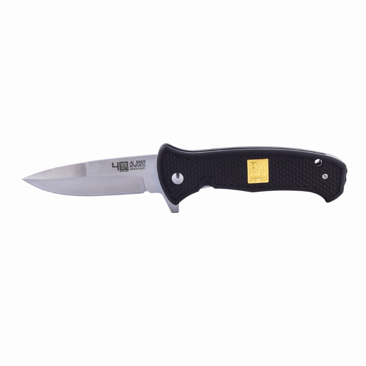 Picture of Sunex SUNAMK9202 3.6 in. 40th Anniversary Collection LLSA D2 58HRC Satin Trad GL Nylon Knife&#44; Black