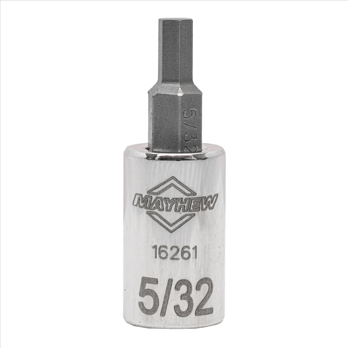 MAY16261 0.156 in. SAE Hex Short Insert Socket Bit with 0.25 in. Drive