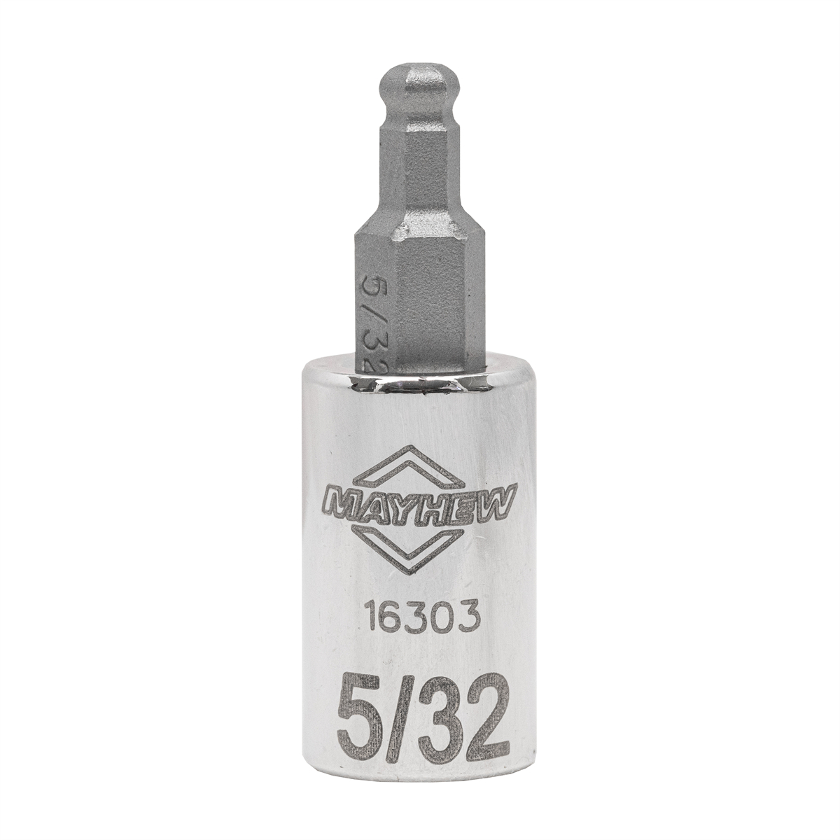 MAY16303 0.15 x 0.25 in. Drive SAE Ball Hex Short Insert Socket Bit