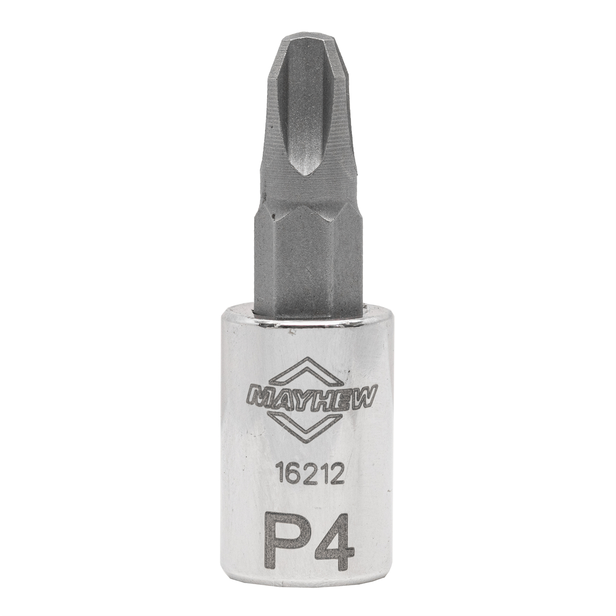 MAY16212 0.25 in. Drive No. 4 Phillips Short Insert Socket Bit