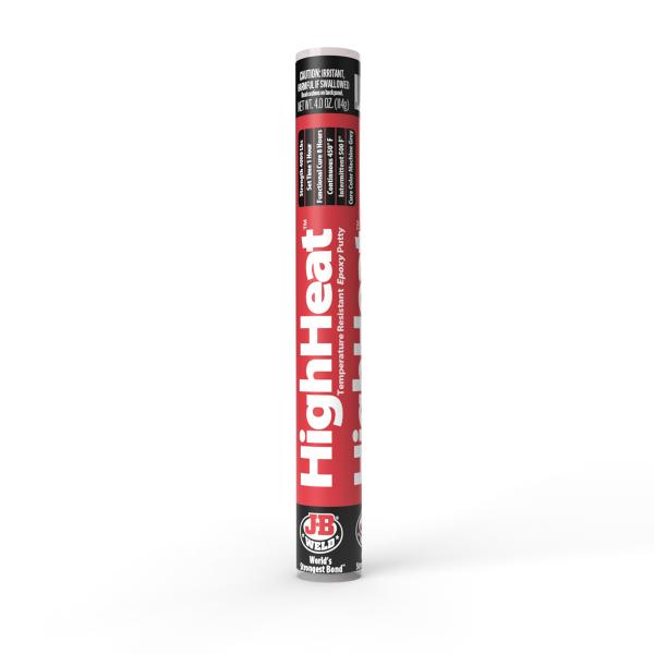 JBW8298U 4 oz HighHeat 500 deg Epoxy Putty Stick