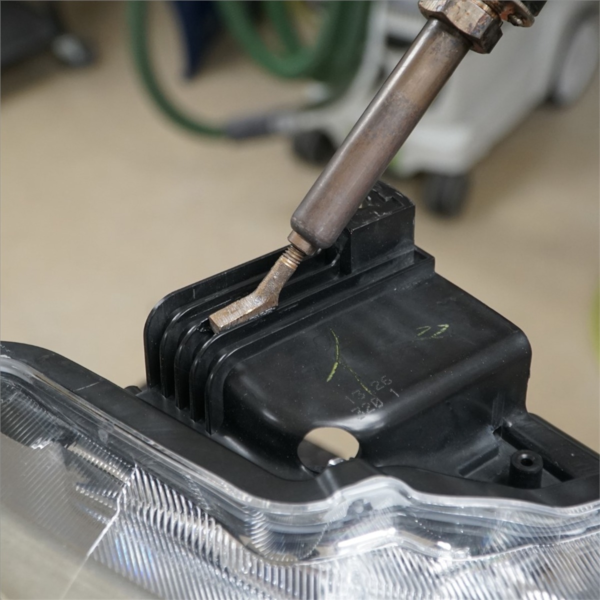 URE6032 Blockhead Welding Tip for Airless Plastic Welder