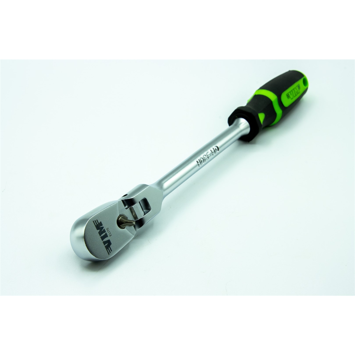 VIMHDRF410 0.25 in. Drive x 10 in. Heavy Duty 90T Flex Head Ratchet