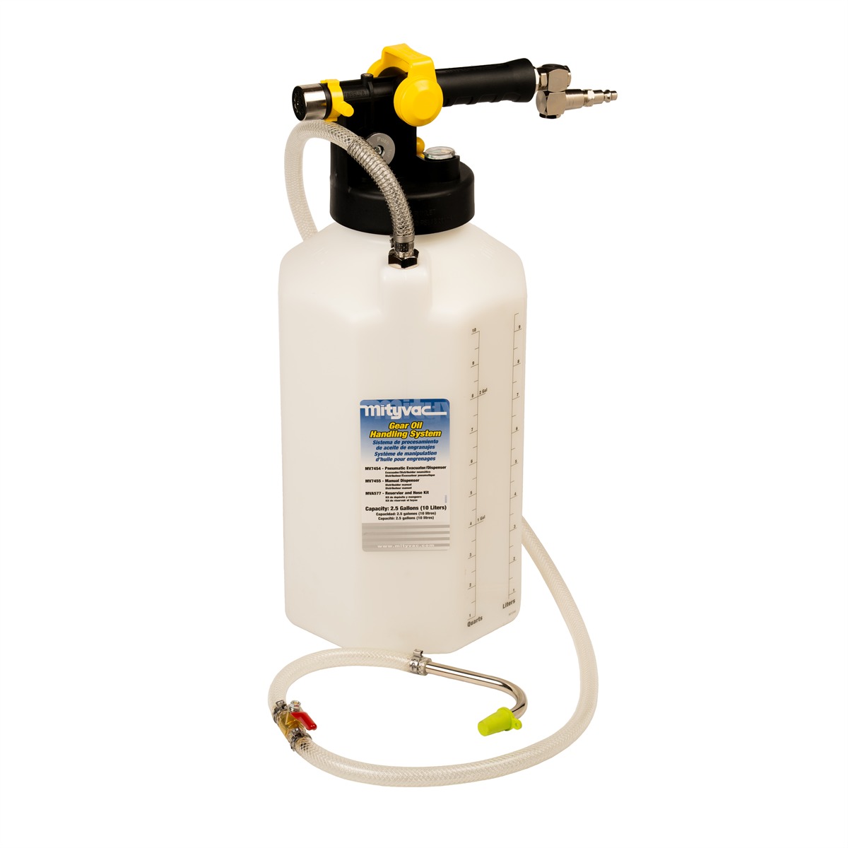 MITMV7454 Gear Oil Evacuator & Dispenser-Compressed Air