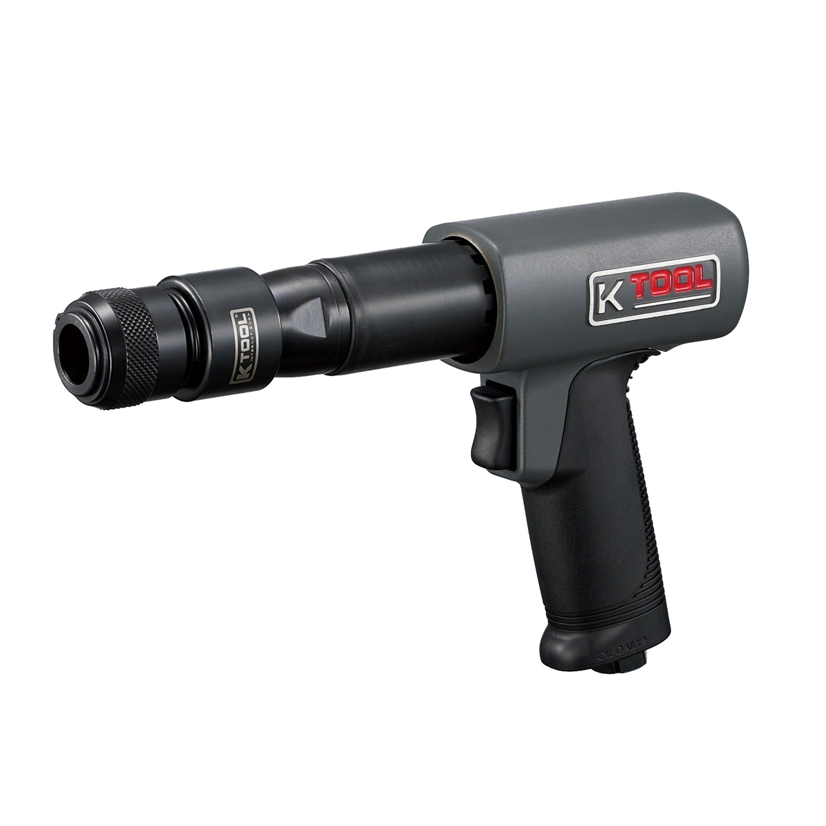 K Tool International KTI83276 Air Hammer Long Barrel High Powered with Quick Change Retainer