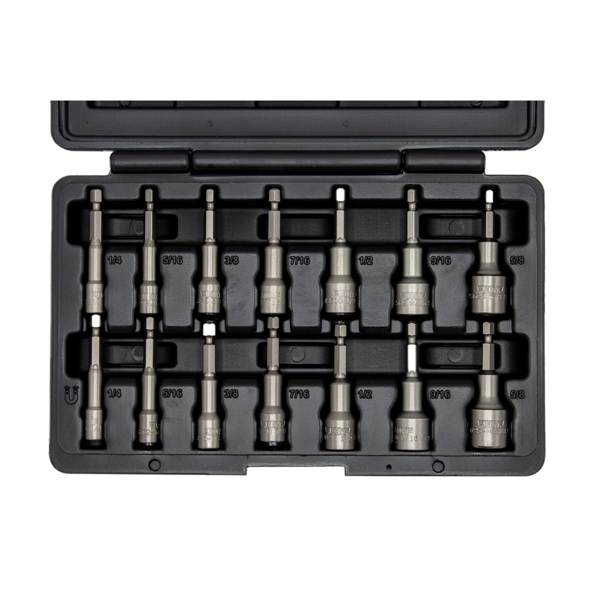 Picture of VIM Tools VIMNS100A 0.25-0.625 in. SAE Nut Setter Set - 14 Piece