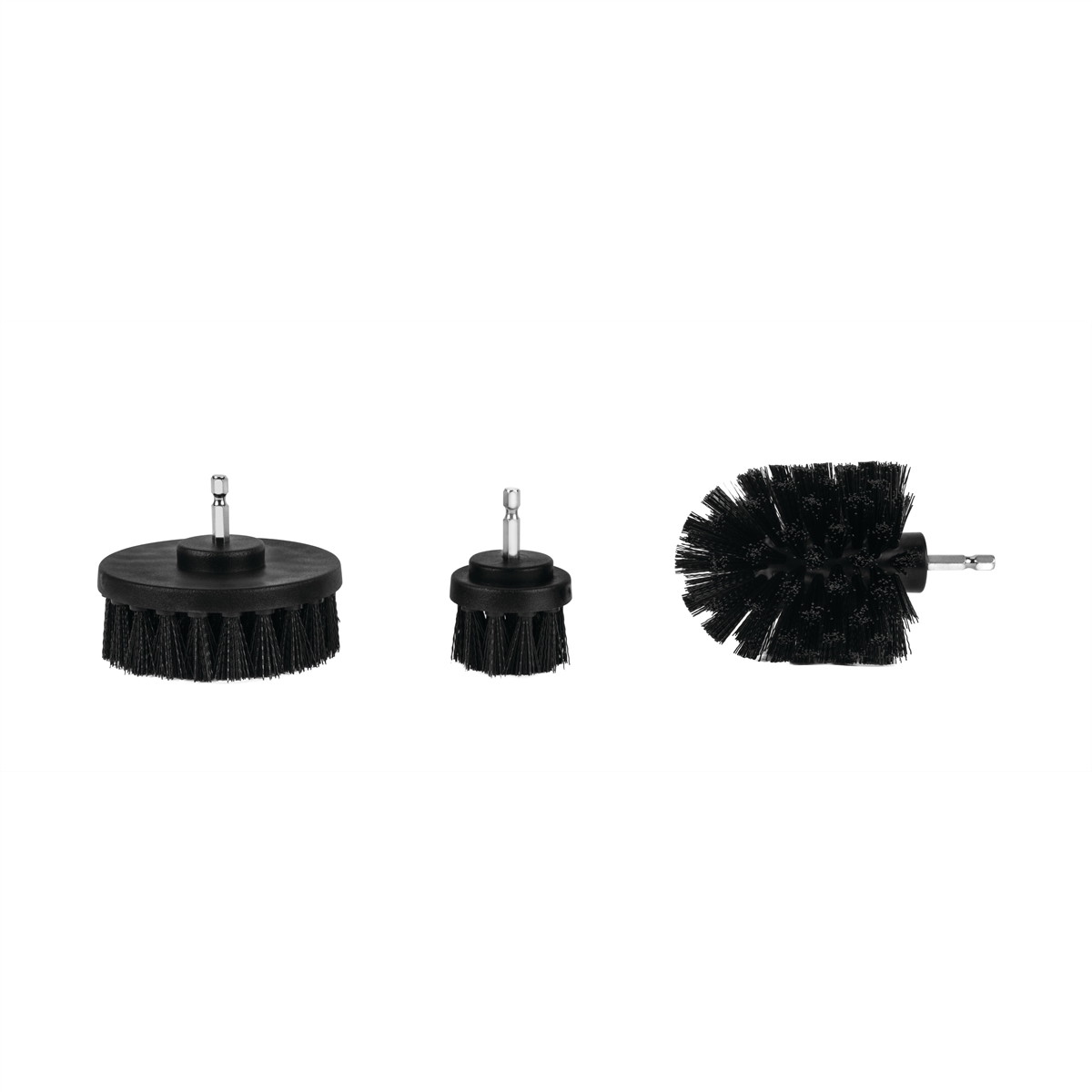 Titan Tools 3-Piece Drill Brush Set (85163)