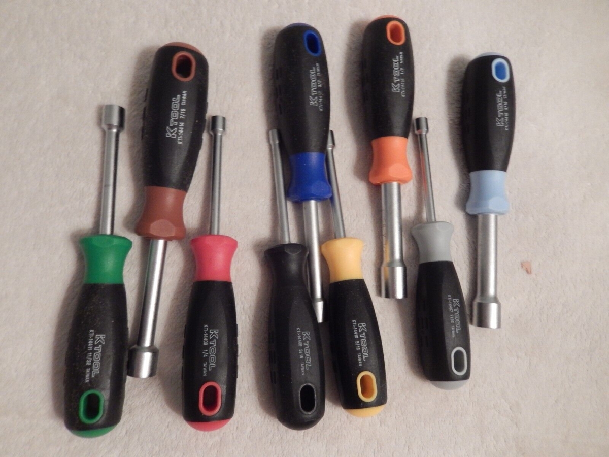 KTI14407 0.22 x 3 in. Pro Handle Fractional Nut Driver