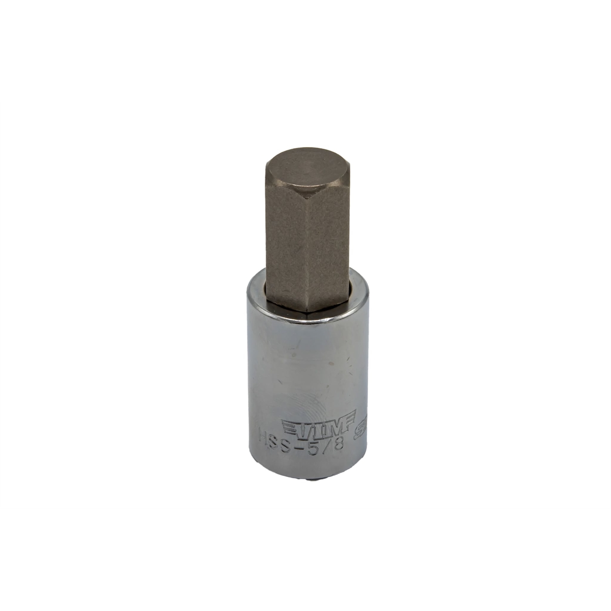 Picture of Vim VIMHSS-5-8 0.62 in. x 0.5 Hex Square Drive Bit Holder&#44; Satin
