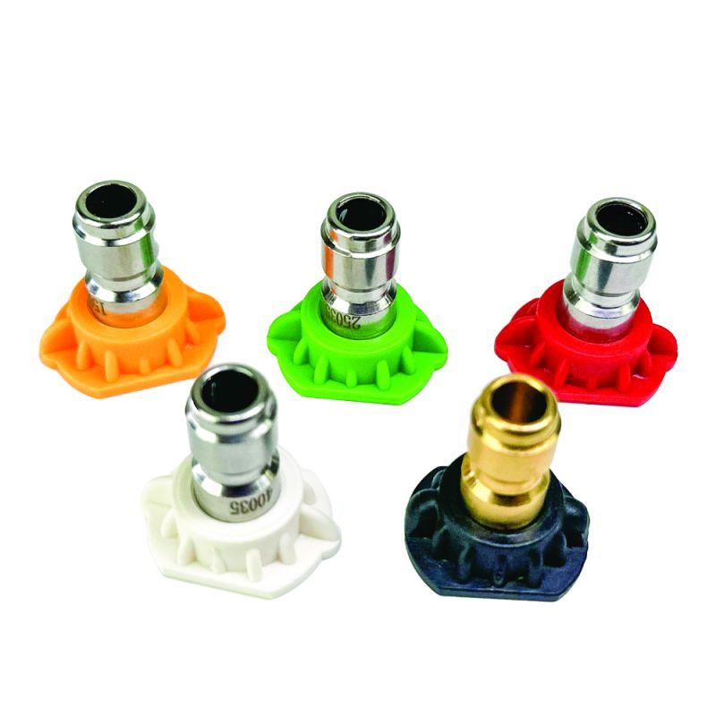 BluBird BluShield Brass 4000 PSI Quick Connect Spray Tip Kit - PWA003