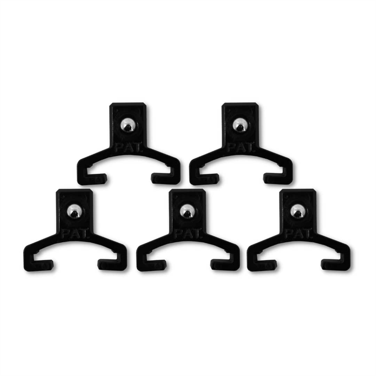 KKNCLIP.P-5-3-8 0.375 in. Plastic Clip - 5 Piece
