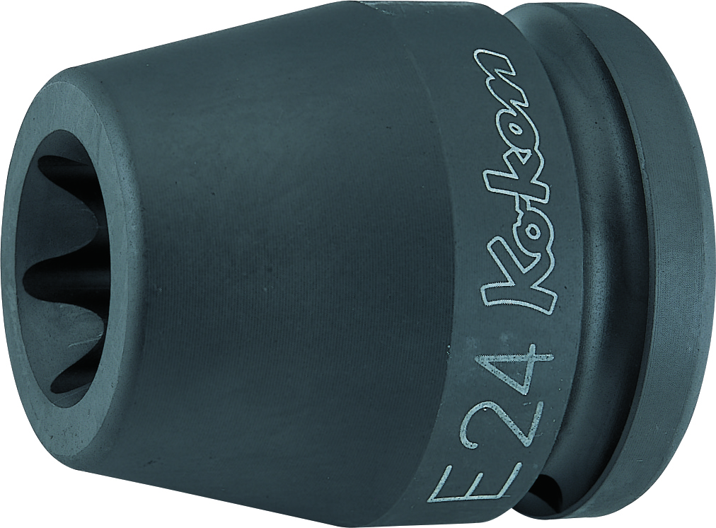 KKN16425-E24 0.75 sq. in. Drive Impact Torx E24 Socket - 50 mm Length