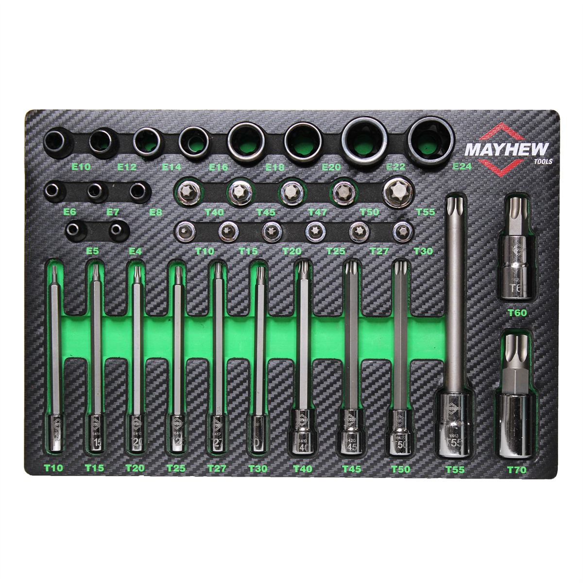 MAY16063F TORX Master Socket Bit Set - 36 Piece