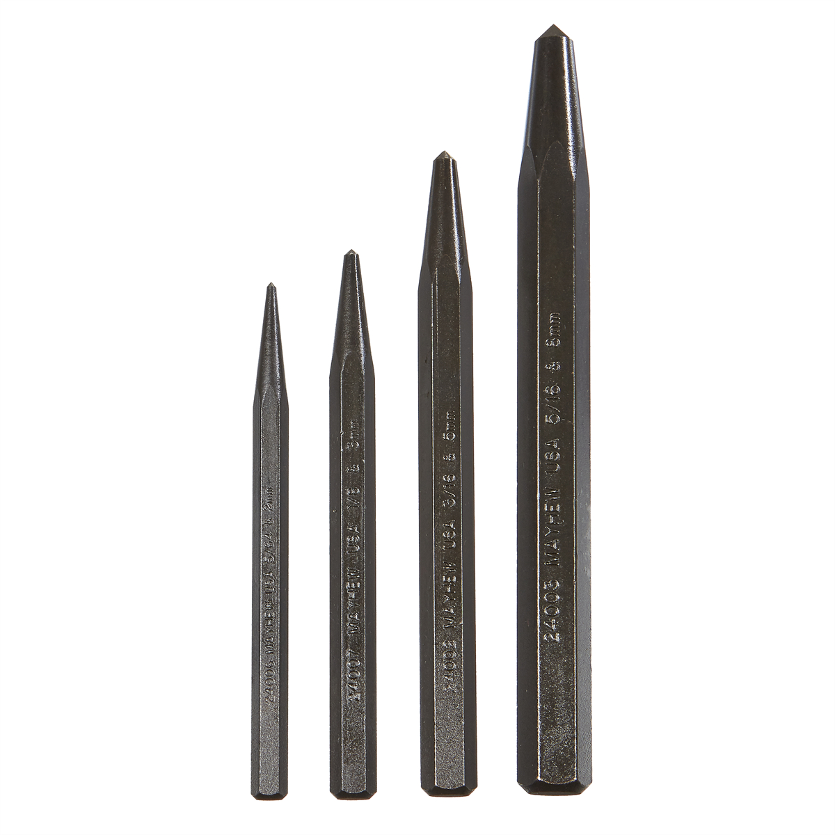 MAY62215 4 Piece Center Punch Set