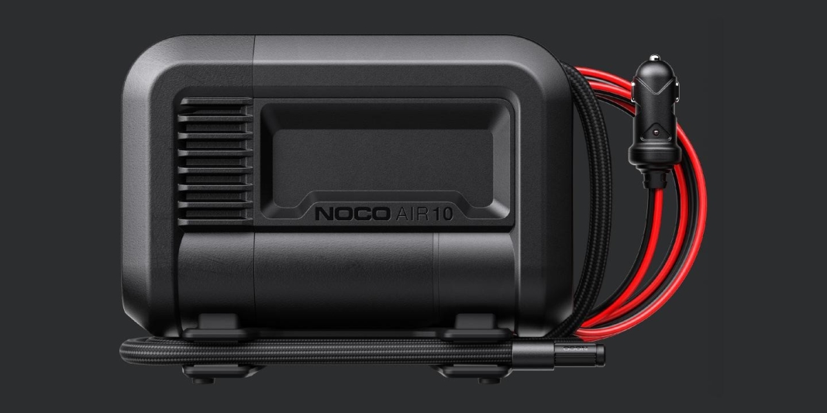 Noco 12V 10A 138W 60 PSI 36 SLPM Portable Air Compressor/Inflator - AIR10