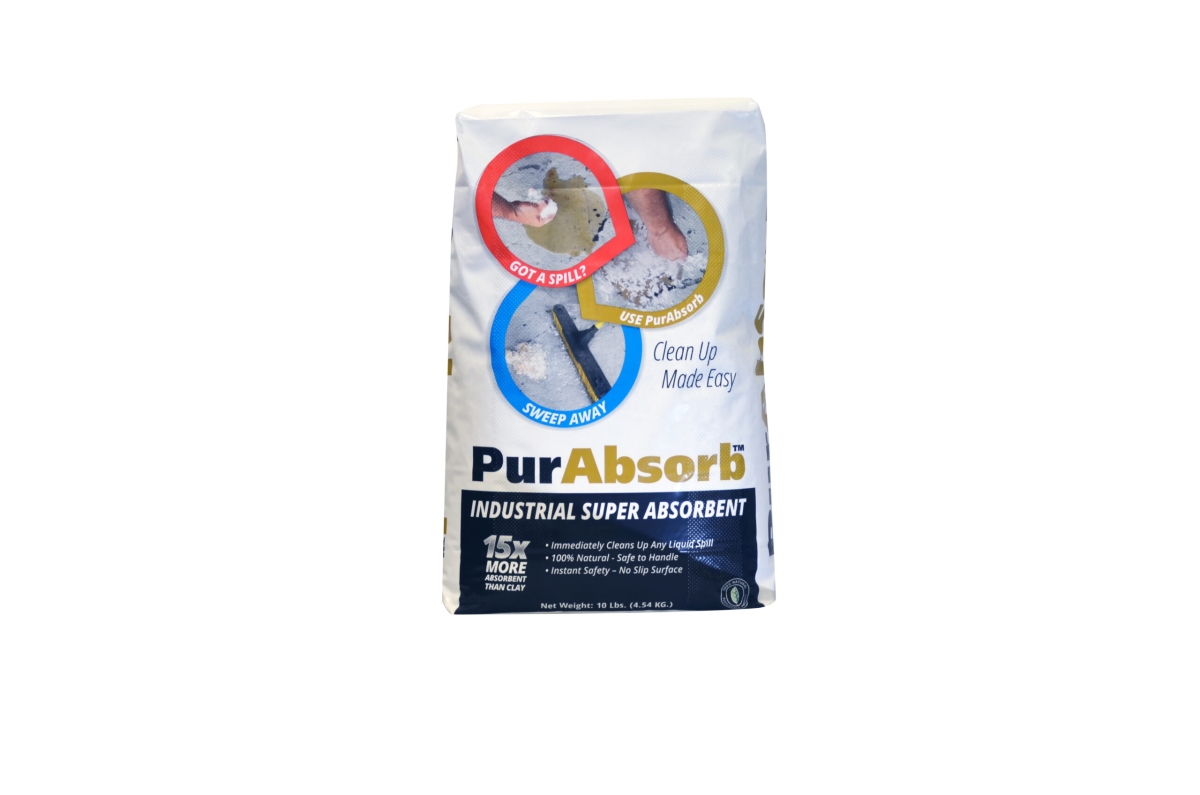 John Dow Industries DOWPA20-10 10 lbs PurAbsorb Industrial Super Absorbent Bag