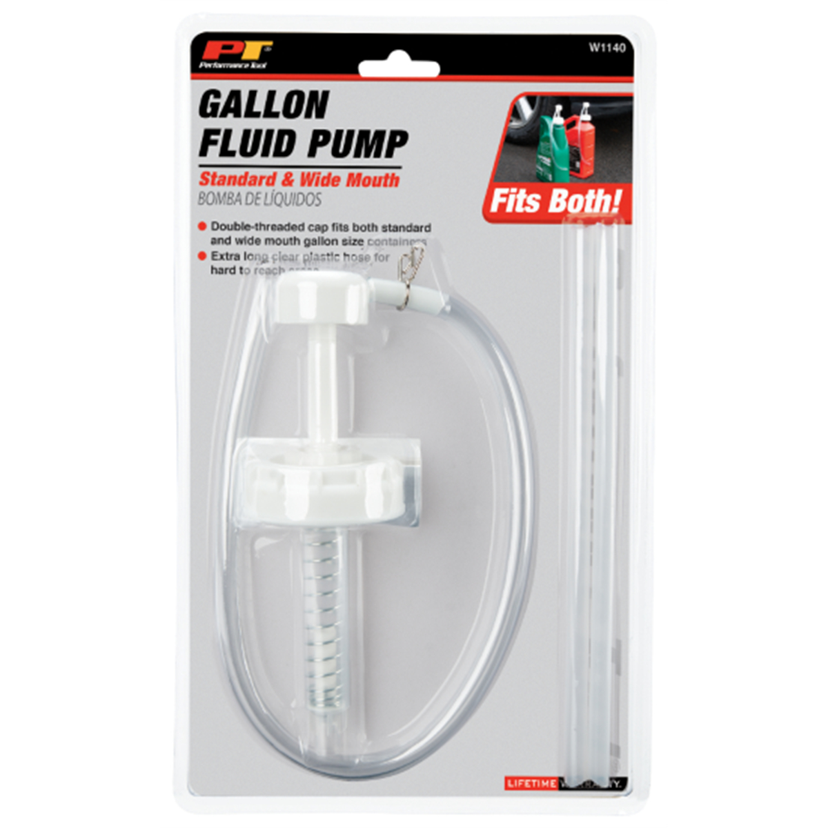 Performance Tool W1140 Standard And Wide Mouth Gallon Hand Fuel Pump