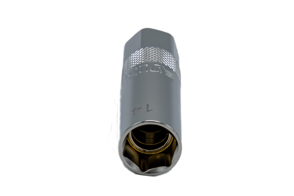 VIMMSPM14M 14 mm Magnetic Spark Plug Socket - 0.38 in. Drive