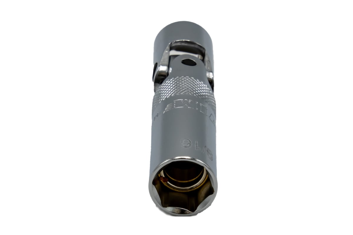 VIMMSPMSU916 0.56 in. Magnetic Spring-Loaded UJ Spark Plug Socket - 0.38 in. Drive