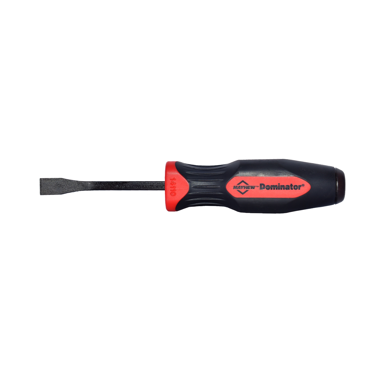 MAY14110 Dom 8 in. Pry Bar - Curved Blade Style - Red