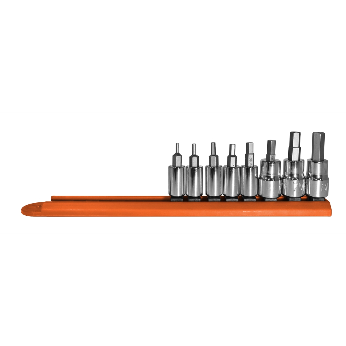 Picture of Mayhew MAY16019 Metric Hex Socket Bit Set - 8 Piece