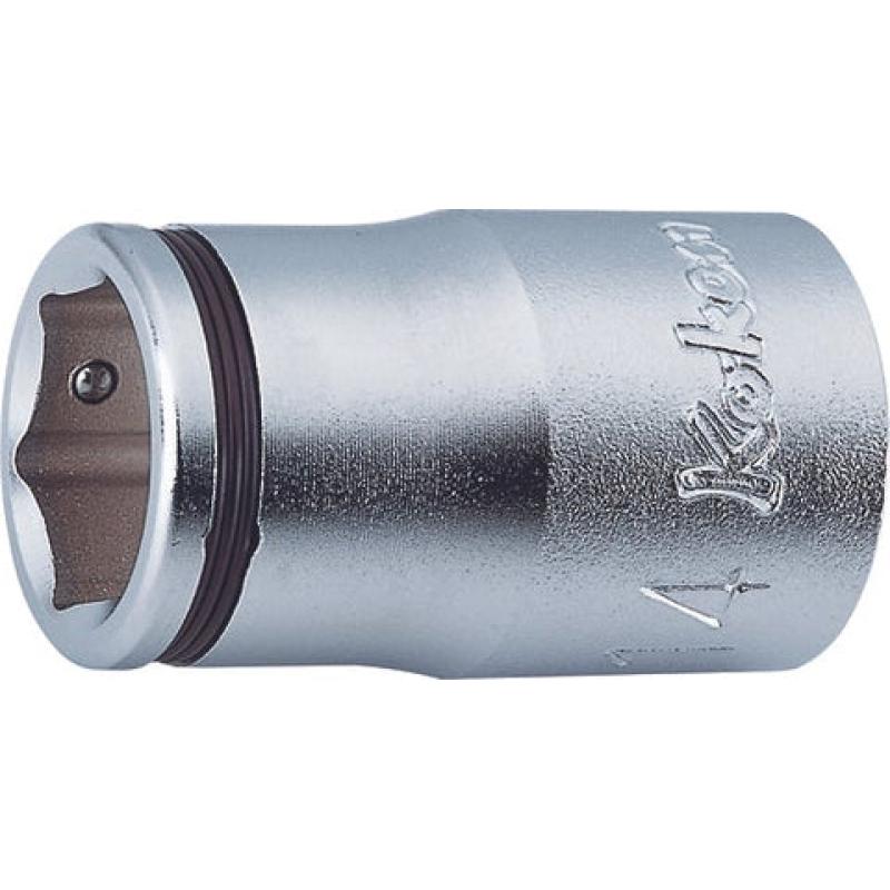 Picture of Ko-ken USA KKN4450M-18 0.5 Sq. 18 mm Drive Nut Grip Metric Chrome Socket