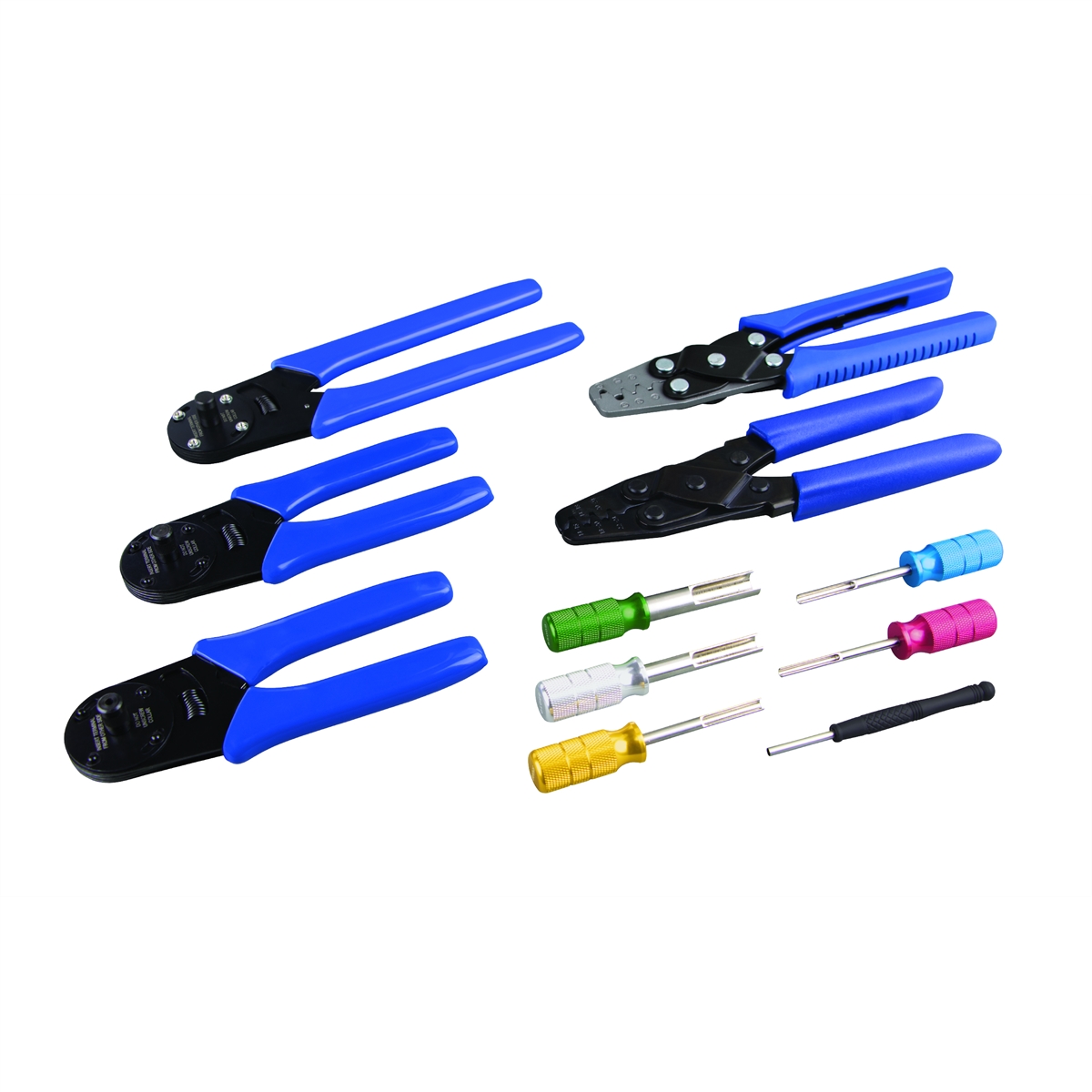 CAL55000 Deutsch Terminal Service Crimper Set - 11 Piece