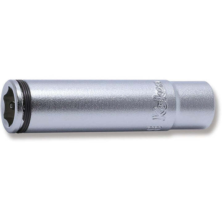 KKN2350M-10 0.25 in. Square Drive Deep NUT Grip Socket - 10 mm