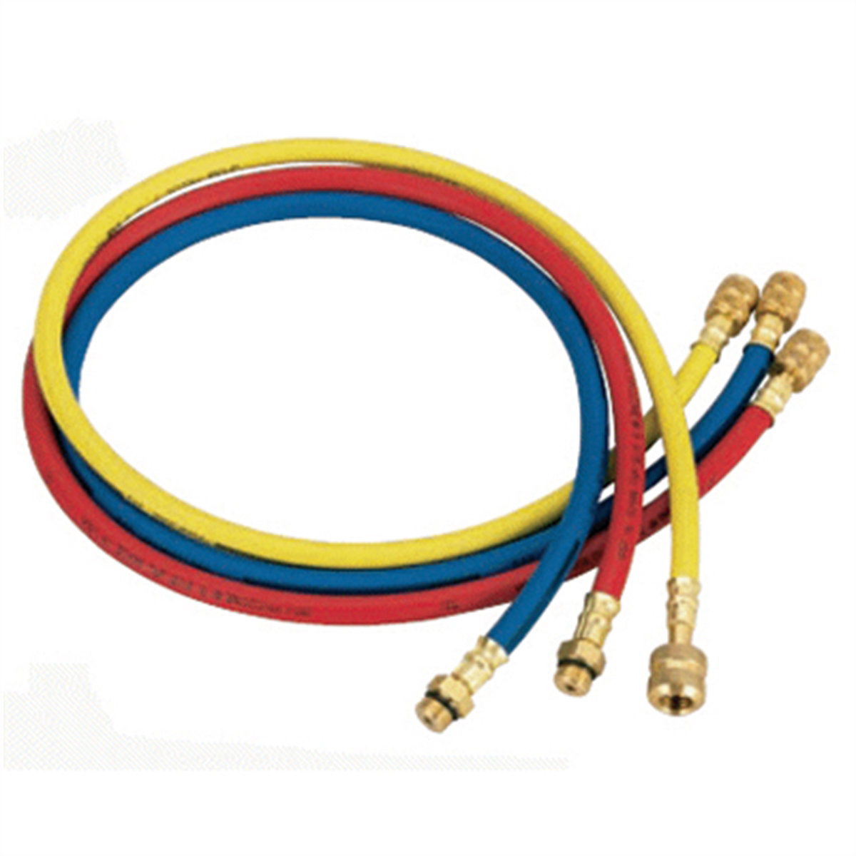 FJC 72" R134a Charging Hose Set for A/C System Maintenance (6557)