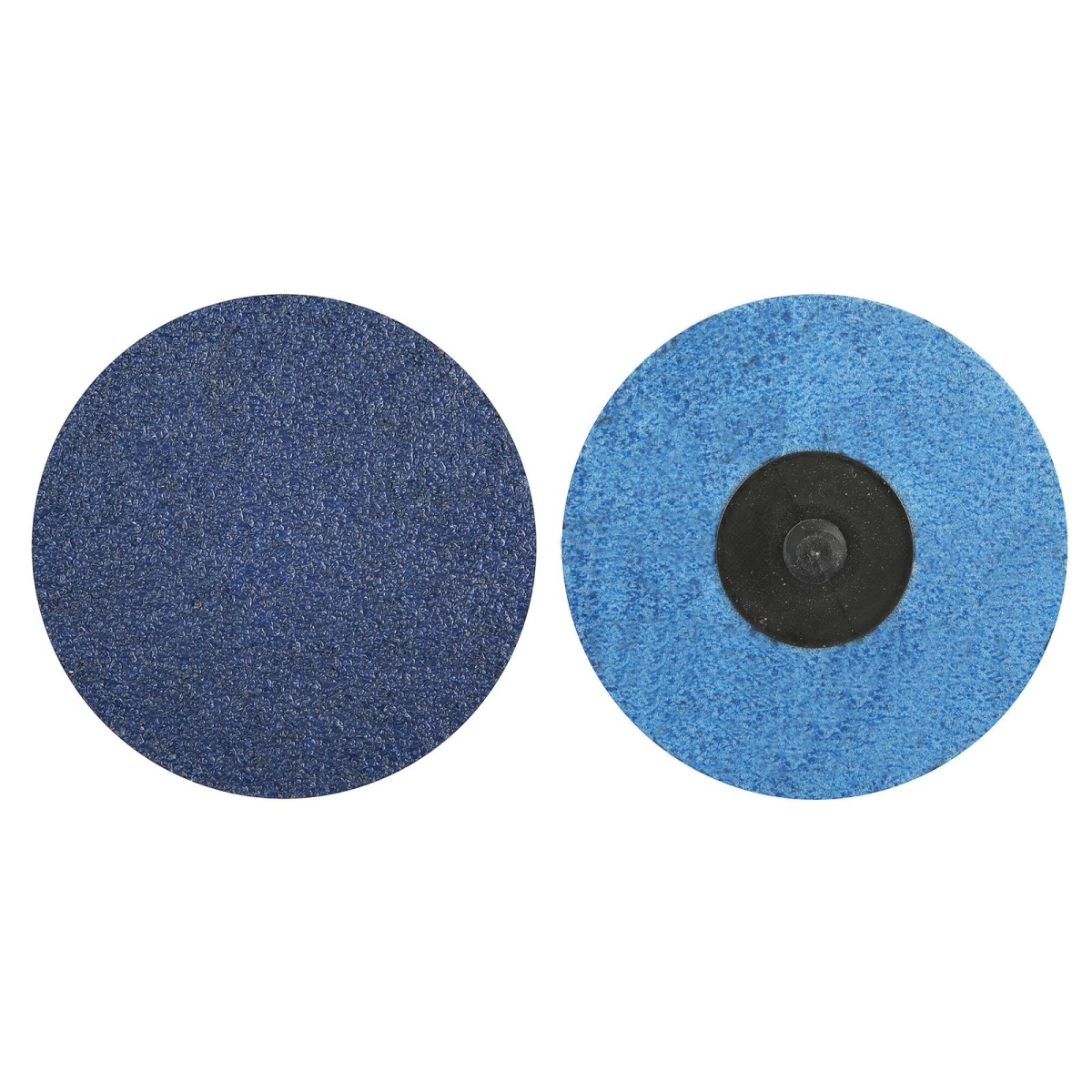 NOR21053 3 in. Type TR-III 60 Grit Quick-Change Blue Fire R884 Speed Lock Cloth Sanding Disc
