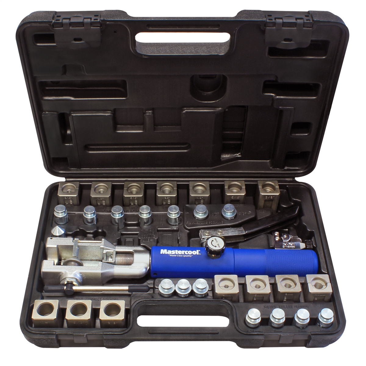 Mastercool 72475 Universal Hydraulic Flaring Tool Set with Tube Cutter