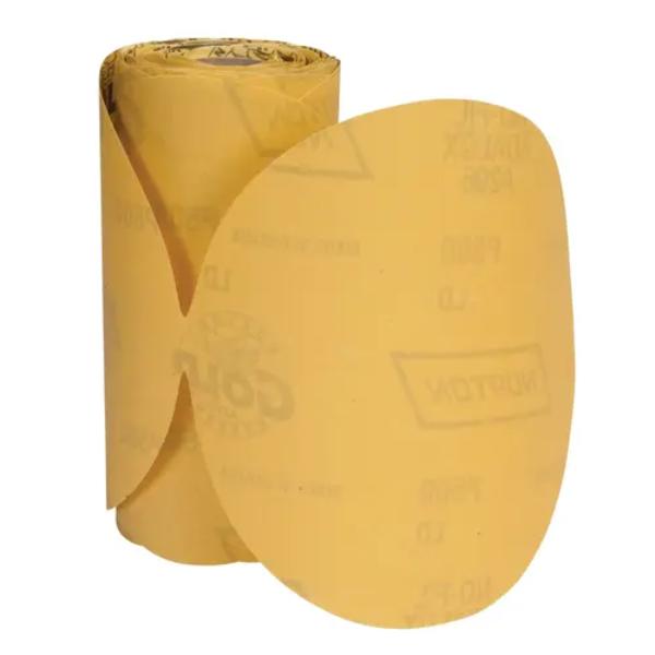 NOR83818 6 in. Gold Reserve A296 Series Sanding Disc Roll - P150B Grit
